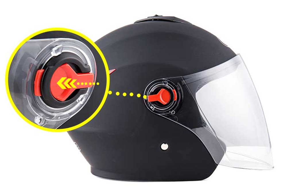 BYB-Universal-56-62cm-Motorcycle-All-Season-Half-Helmet-Anti-fog-Visor-Rainproof-Breathable-1413674