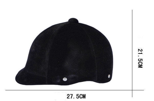 Black-Equestrian-Knight-Helmet-Velvet-Casque-Hat-Men-Women-For-Riding-Electric-Scooter-Motorcycle-1110299