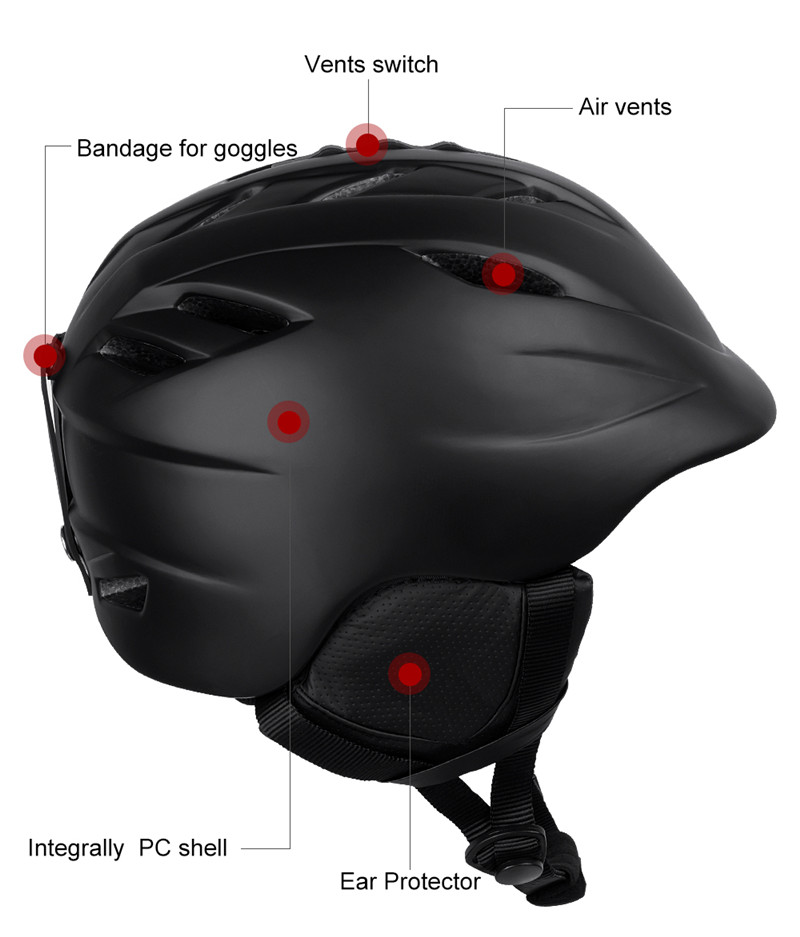 COPOZZ-Snowboard-Ski-Motorcycle-Helmet-Safety-Protective-Integrally-molded-Breathable-Men-Women-Skat-1630977