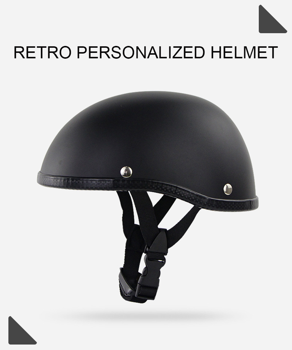 CYCLEGEAR-Safety-Half-Face-Helmet-Retro-Adjustable-Cap-Anti-UV-Bicycle-Cycling-Motorcycle-Scooter-Su-1723240