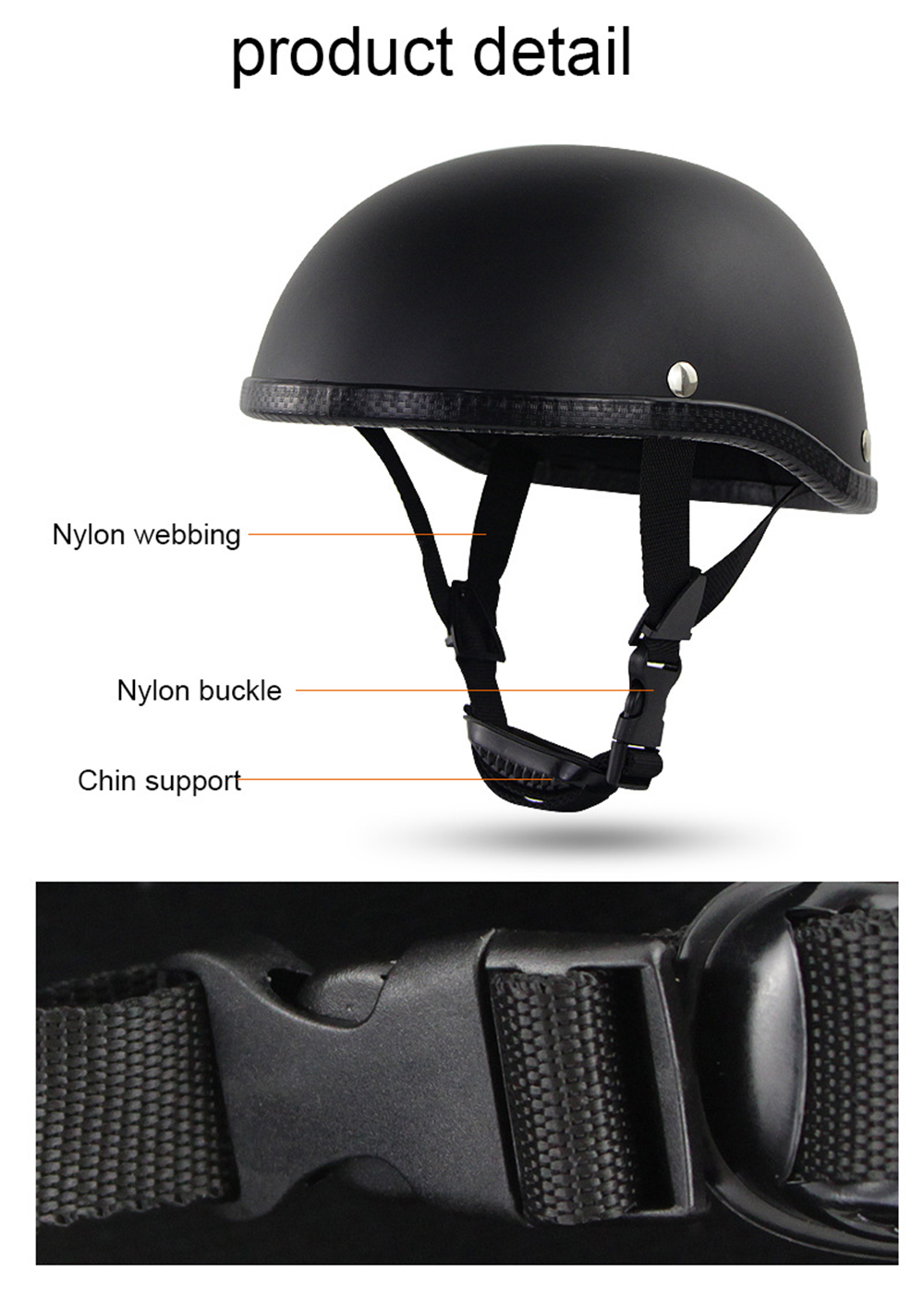 CYCLEGEAR-Safety-Half-Face-Helmet-Retro-Adjustable-Cap-Anti-UV-Bicycle-Cycling-Motorcycle-Scooter-Su-1723240