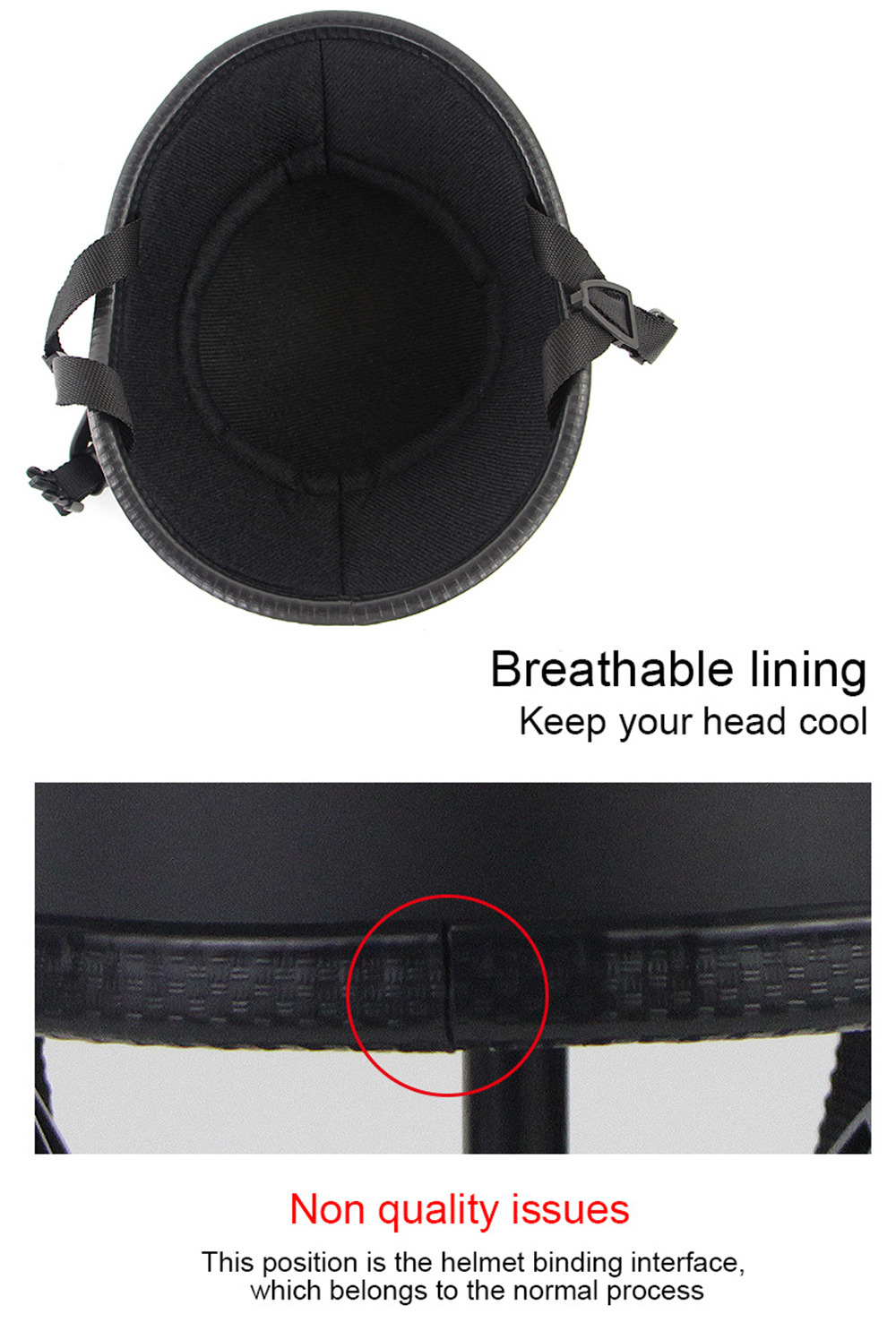 CYCLEGEAR-Safety-Half-Face-Helmet-Retro-Adjustable-Cap-Anti-UV-Bicycle-Cycling-Motorcycle-Scooter-Su-1723240