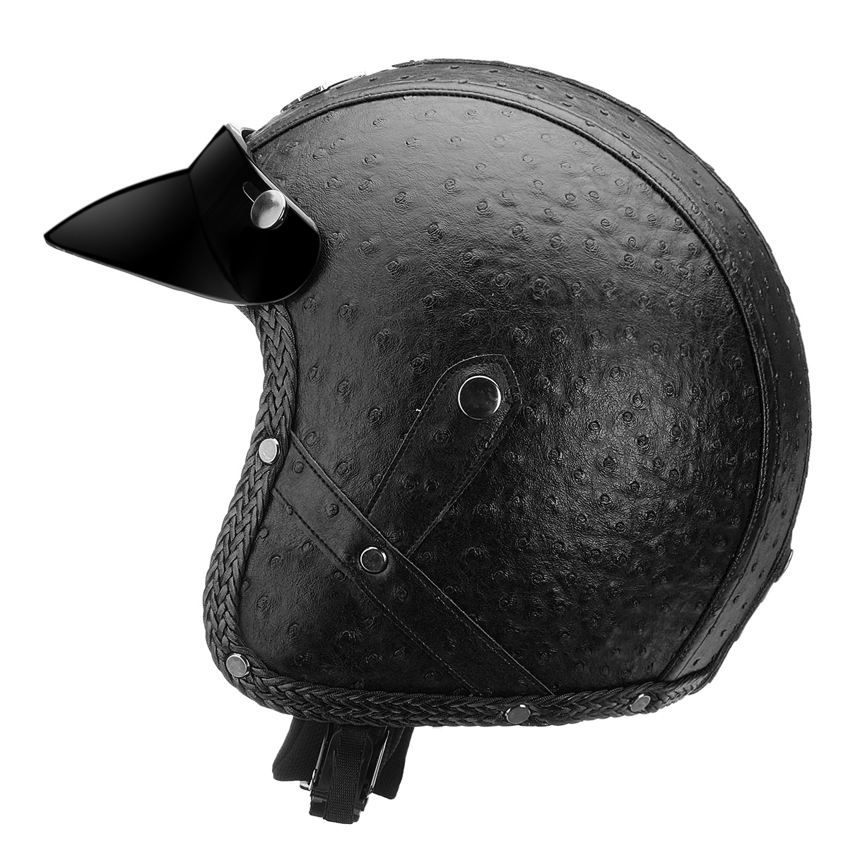 DOT-34-Face-Motorcycle-Motorbike-Helmet-Scooter-Riding-Protection-Visor-M-L-XL-1418800
