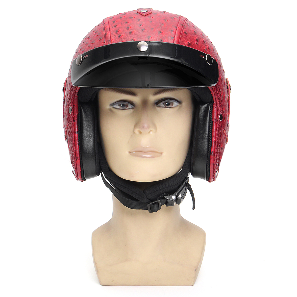 DOT-34-Face-Motorcycle-Motorbike-Helmet-Scooter-Riding-Protection-Visor-M-L-XL-1418800