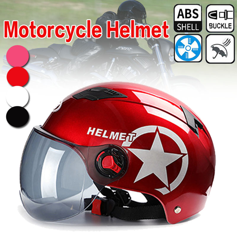 Head-Protector-Bike-Motorcycle-Scooter-Helmet-Fashion-Anti-UV-Half-Face-Hat-Baseball-Cap-1636247