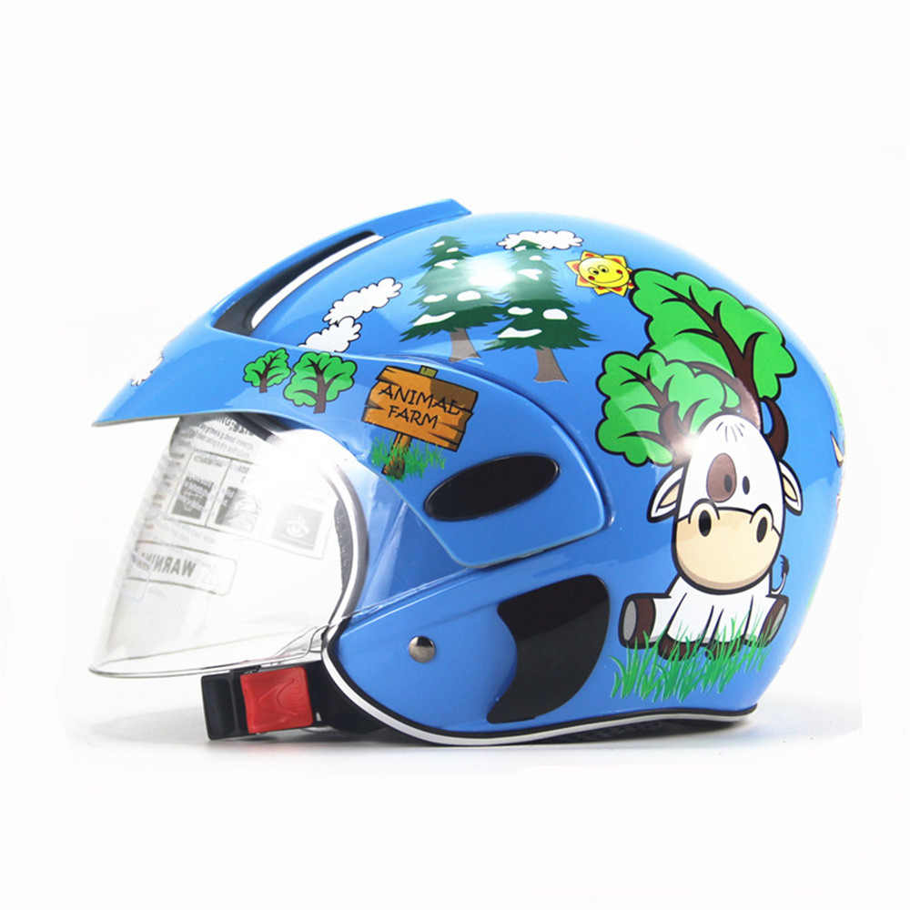 Motorcycle-Children-Helmet-ABS-Open-Face-Protective-Warm-Cycling-Motocross-1337708