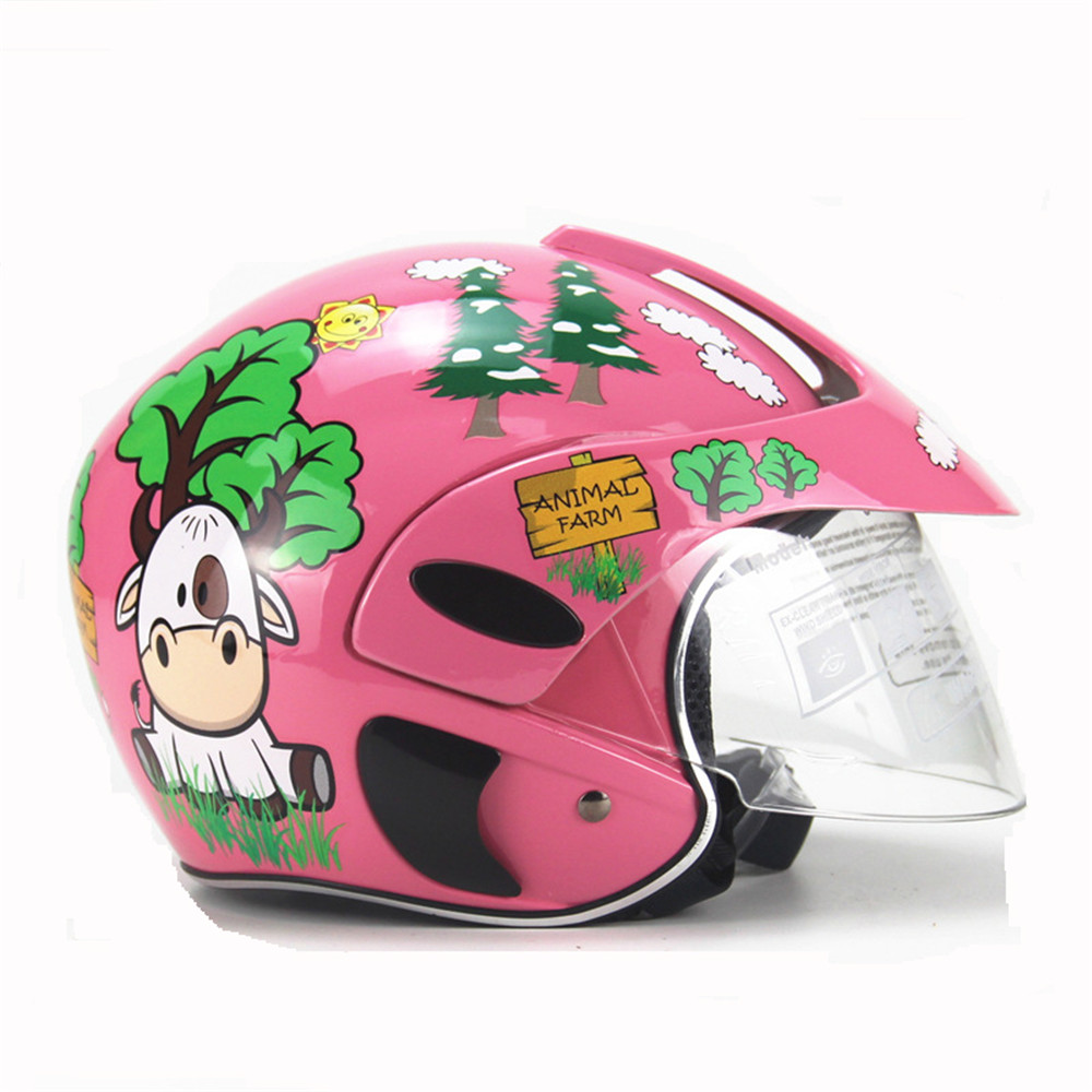 Motorcycle-Children-Helmet-ABS-Open-Face-Protective-Warm-Cycling-Motocross-1337708