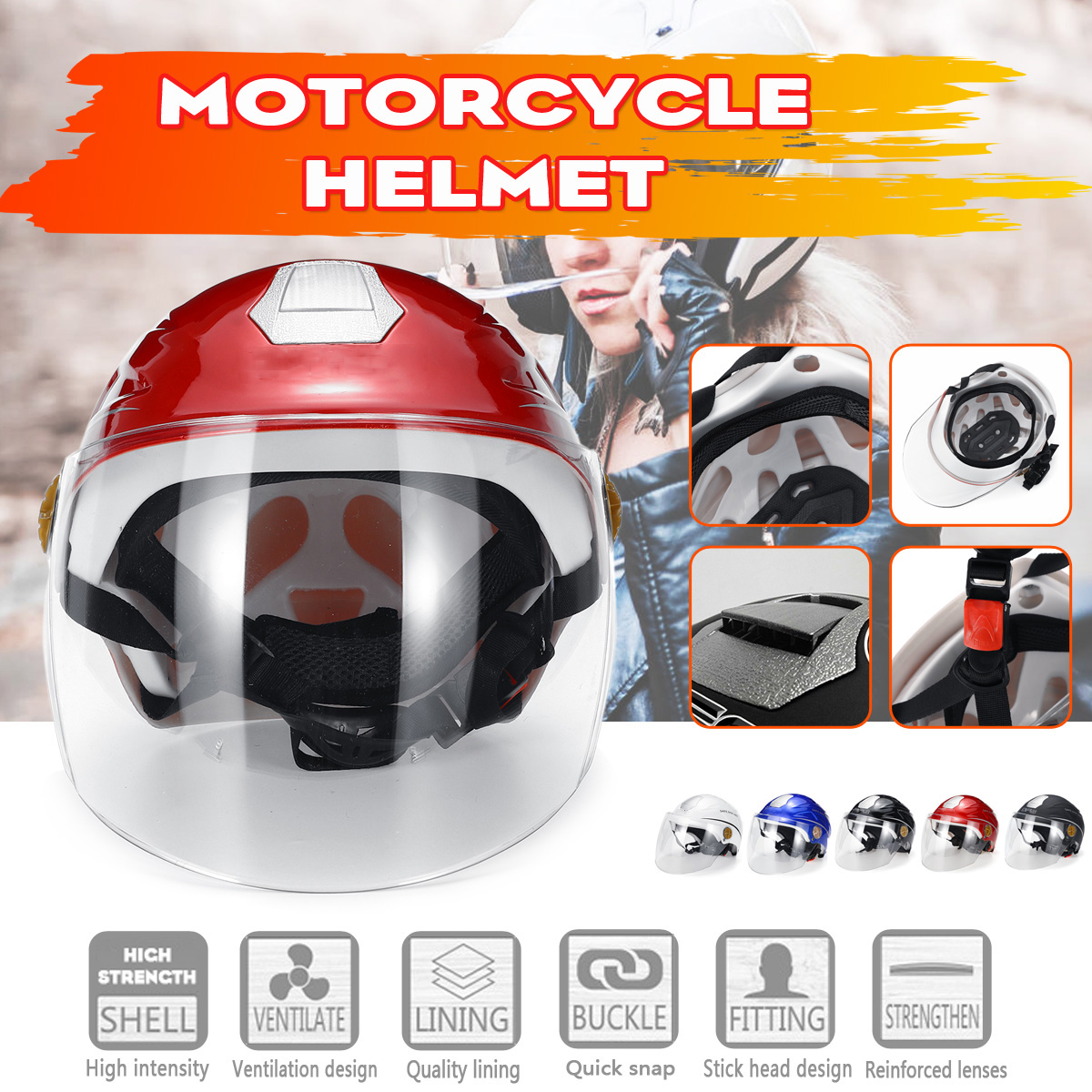 Motorcycle-Electric-vehicle-Helmet-UNISEX-summer-Rain-proof-Half-helmet-anti-sunburn-ultraviolet-pro-1533437