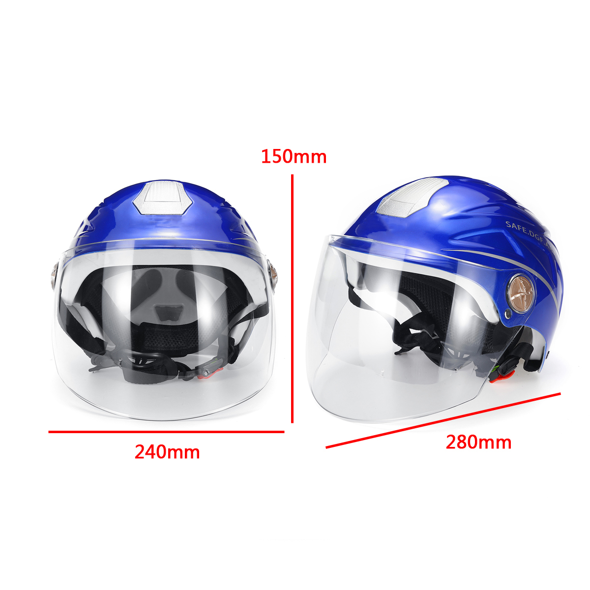 Motorcycle-Electric-vehicle-Helmet-UNISEX-summer-Rain-proof-Half-helmet-anti-sunburn-ultraviolet-pro-1533437