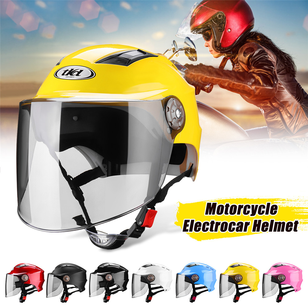 Motorcycle-Electrocar-Half-Face-Cycling-Outdoor-Riding-Sports-Protection-Helmet-1309499