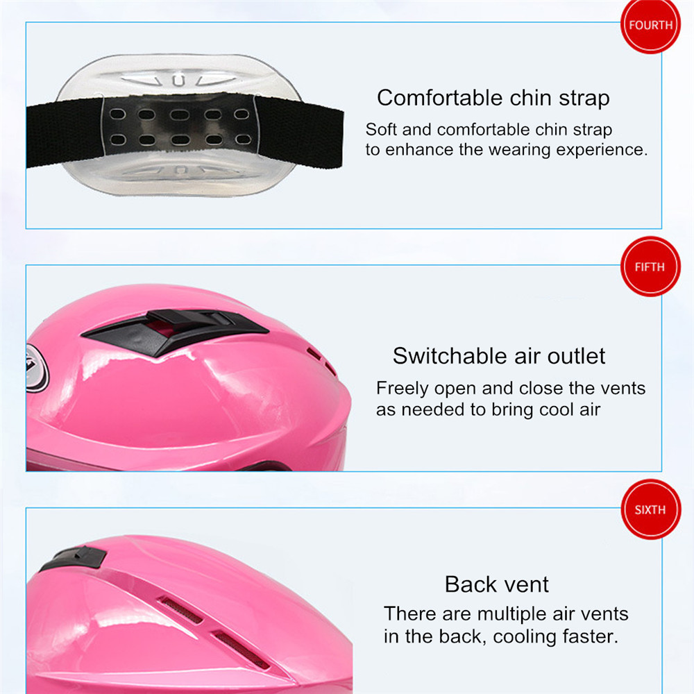 Motorcycle-Electrocar-Half-Face-Cycling-Outdoor-Riding-Sports-Protection-Helmet-1309499