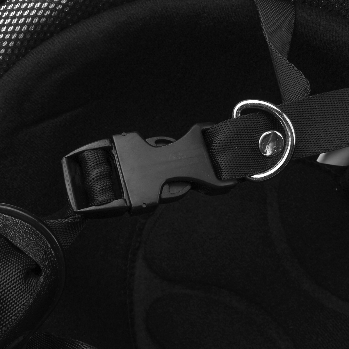 Motorcycle-German-Style-Half-Face-Helmet-Motocross-Matte-Black-MLXL-1271302