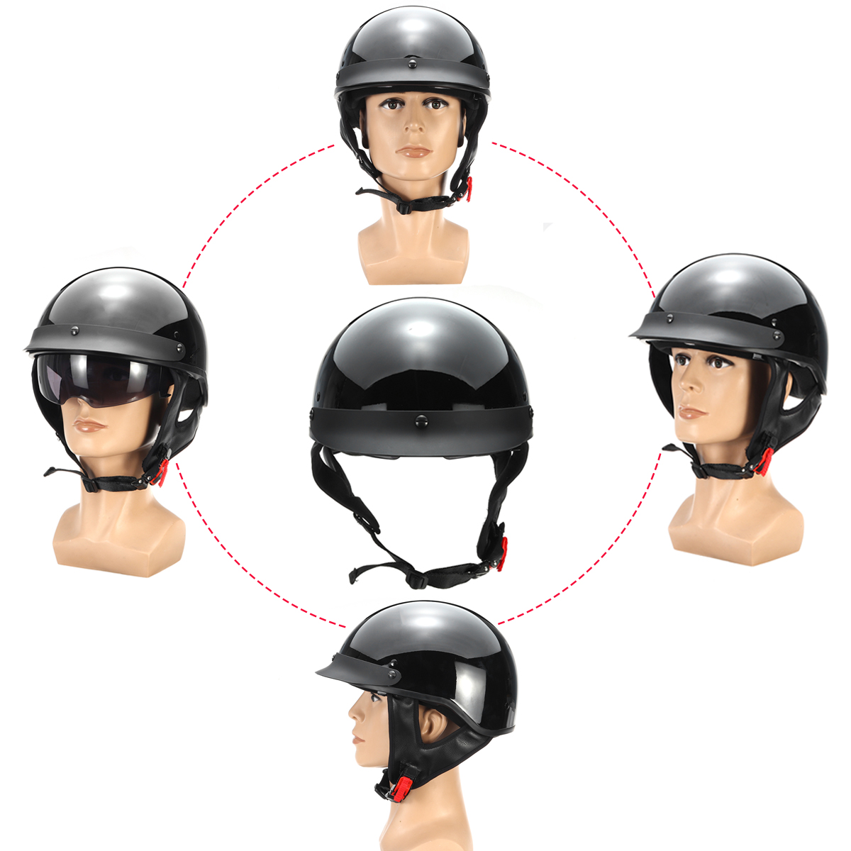 Motorcycle-Retro-Vintage-Half-Open-Face-Helmet-Sun-Visors-Quick-American-Style-1428672