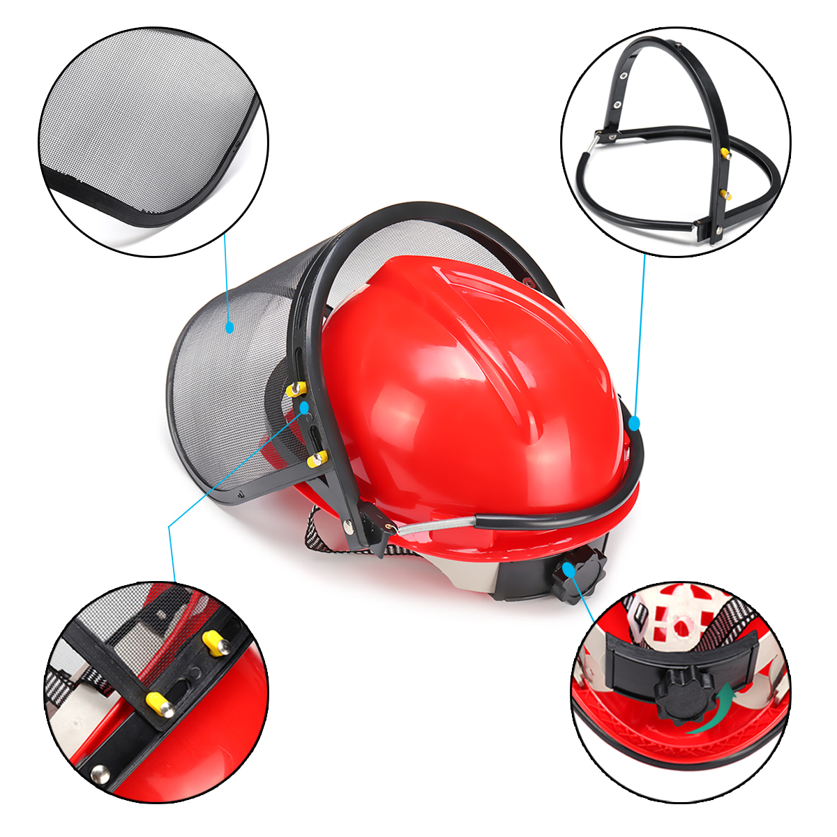 Red-Safety-Helmet-Full-Face-Mask-Chainsaw-Brushcutte-Mesh-For-Lawn-Mower-Trimmer-Brush-Cutter-1389360