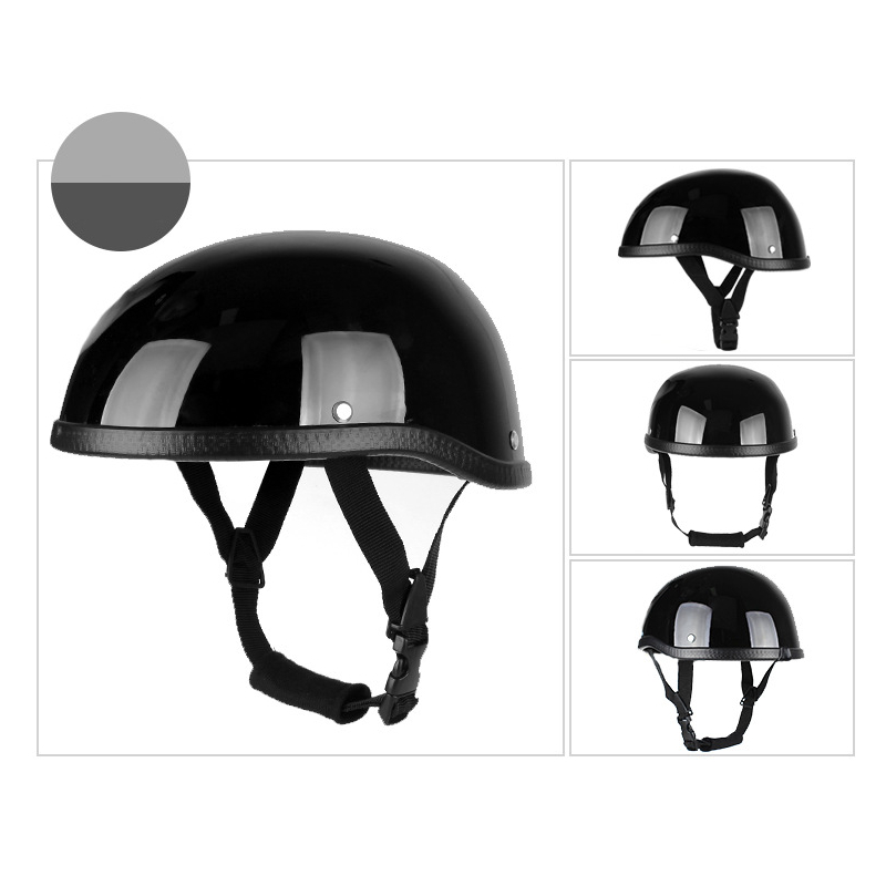 Retro-Motorcycle-Summer-Half-Face-Helmet-Safety-Protective-German-Style-1536638