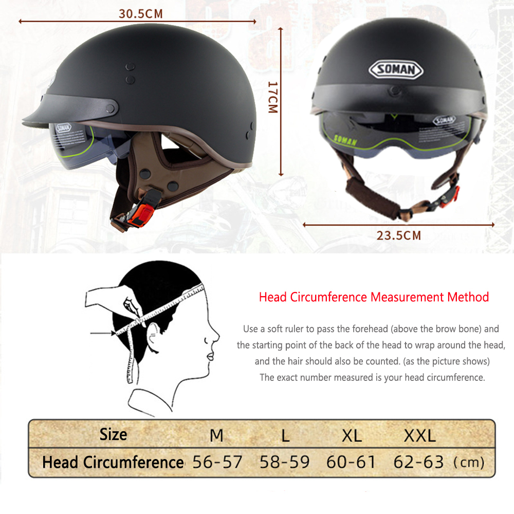 SOMAN-SM202-Vintage-Retro-Half-Face-Motorcycle-Helmet-Electric-Scooter-Riding-Cruise-Safety-Helmets--1713223