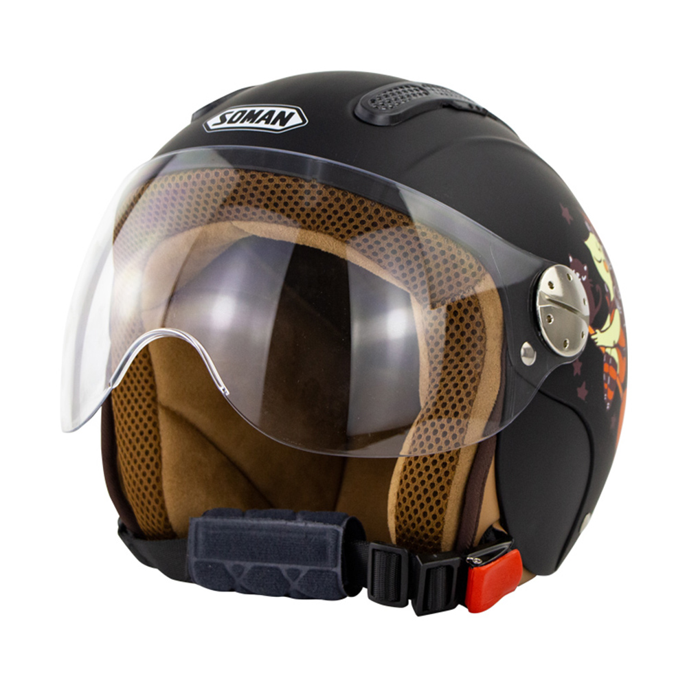 SOMAN-SM306-Children-Helmet-Electric-Car-Breathable-Sunscreen-Scooter-Moto-Helmets-Child-Safety-Hat--1727375