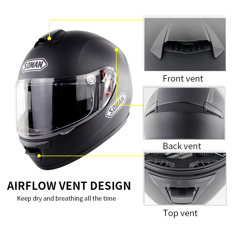 SOMAN-SM962-Motorcycle-Full-Face-Helmet-Flip-Up-Adult-Motocross-Dirt-Bike-SMLXL2XL-1546721