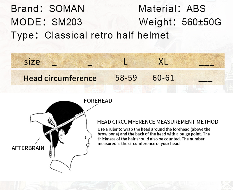 SOMAN-Vintage-Style-Half-Helmet-Cocked-Brim-ABS-Shell-Casco-Moto-Hight-Quality-Capacete-Unisex-Casco-1711291