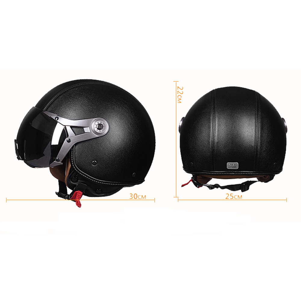 Unisex-ABS-Motorcycle-Covered-Type-Electric-Half-helmet-Air-Force-Safety-Helmet-1348967