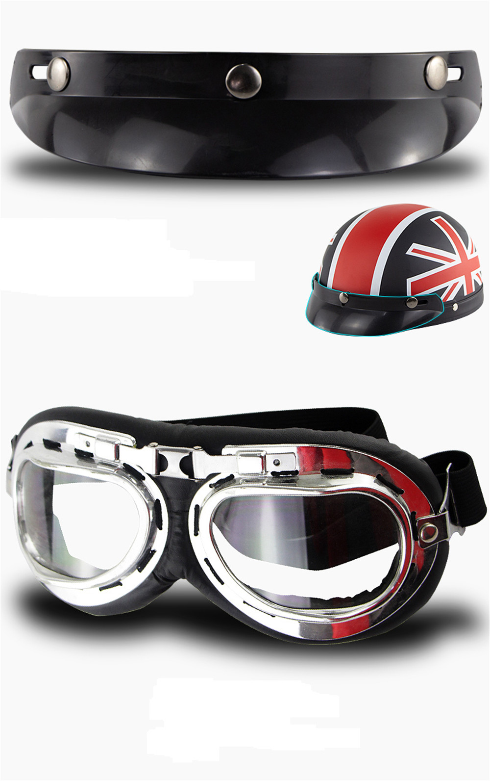 Universal-ABS-Motorcycle-Open-Face-Helmet-Retro-Vintage-With-Goggles-Neck-Protection-1474940