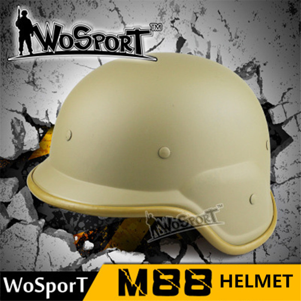 WoSporT-Tactical-Adjustable-Protective-ABS-Half-Helmet-Military-Combat-CS-1448081
