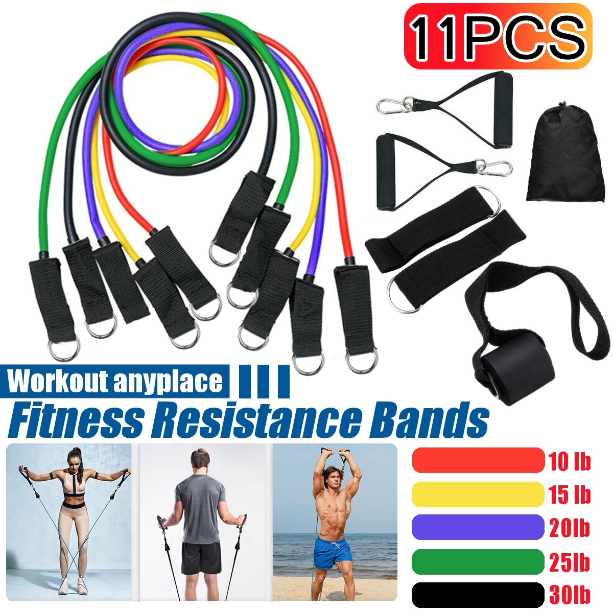 11Pcs-Natural-Rubber-Latex-Fitness-Resistance-Bands-Exercise-Elastic-Pull-String-Work-Exercise-Yoga--1668520