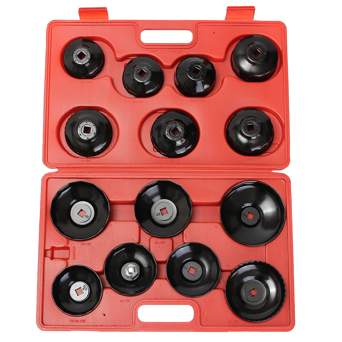 14PCS-Oil-Filter-Removal-Wrench-Cap-Socket-Drive-Remover-Tool-Car-Repair-Kit-Universal-1468732