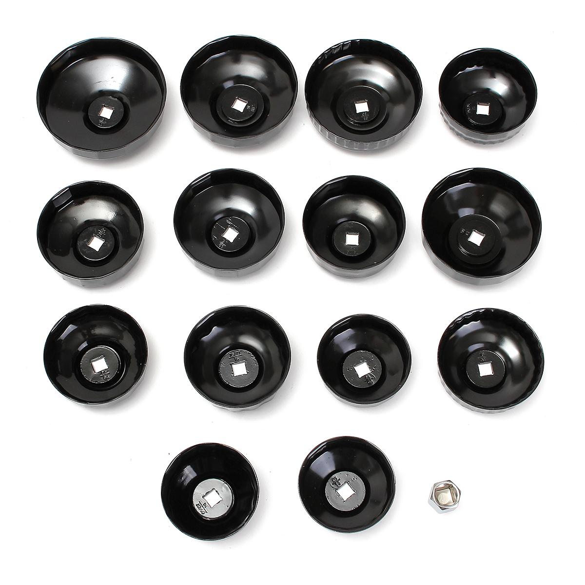 14PCS-Oil-Filter-Removal-Wrench-Cap-Socket-Drive-Remover-Tool-Car-Repair-Kit-Universal-1468732