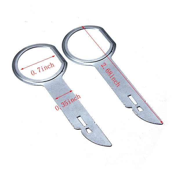 2x-Radio-Stereo-Release-Removal-Tool-Key-for-VW-Audi-Mercedes-Porsche-912542