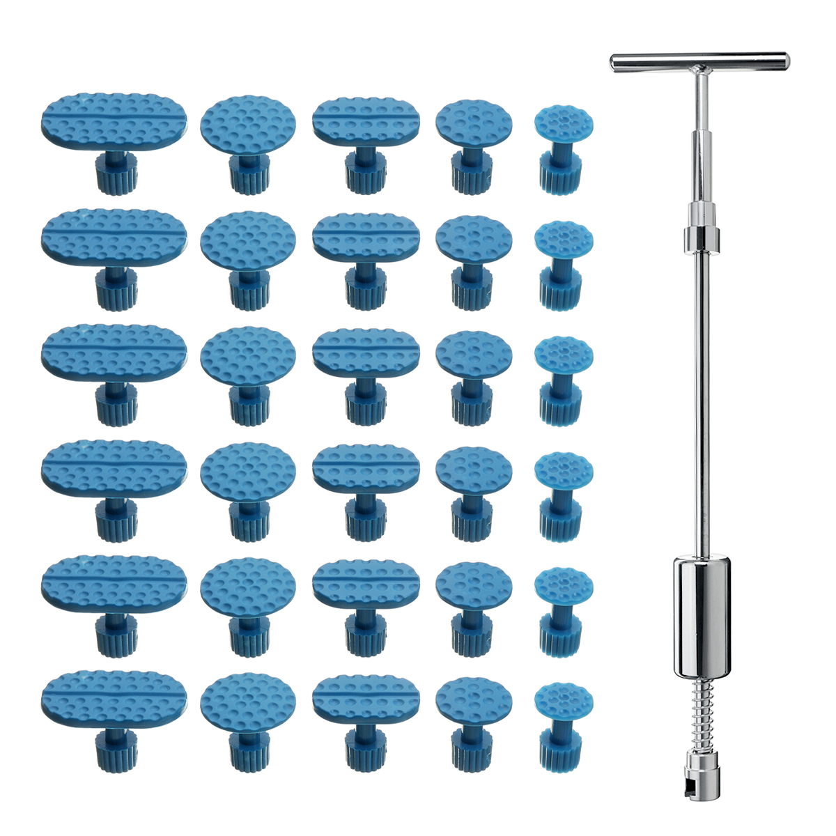 Car-Dent-Painless-Repair-Tools-Kit-30PCS-Pulling-Tabs-with-Puller-Paintless-Hail-Removal-T-Bar-Slide-1627650