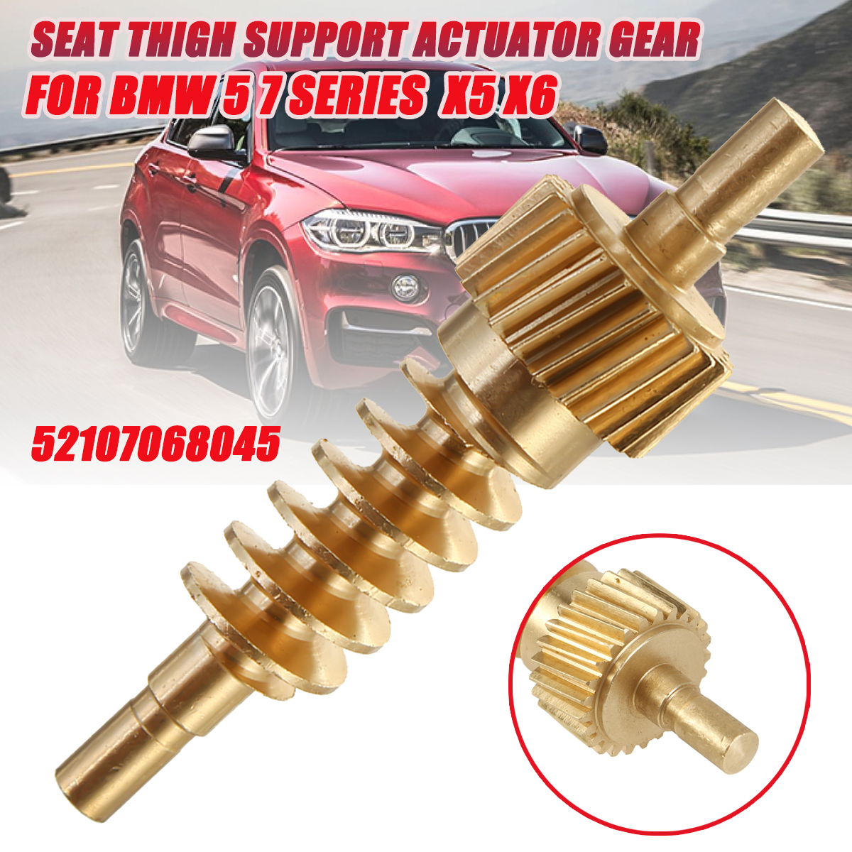 Repair-Gear-Kit-Riparazione-Ingranaggio-Sedile-Anteriore-Coscia-Supporto-Per-Bmw-5er-7er-X5-X6-1710912