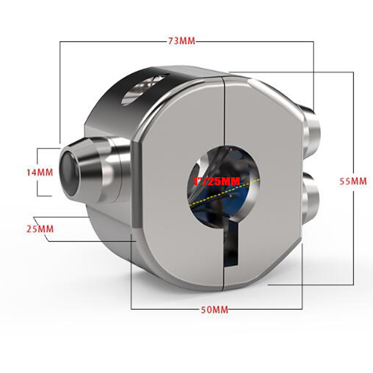 25mm-1-Inch-Momentary--Latching-Light-Horn-Switch-Aluminium-Alloy-Motorcycle-Cafe-Race-Handle-Grips--1576496