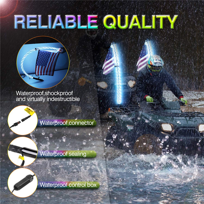 2pcs-4ft-Lighted-LED-Whip-Light-20-Color-RGB-Flagpole-Strip-Lamp-With-Flag--Remote-For-Jeep-ATV-UTV-1603546
