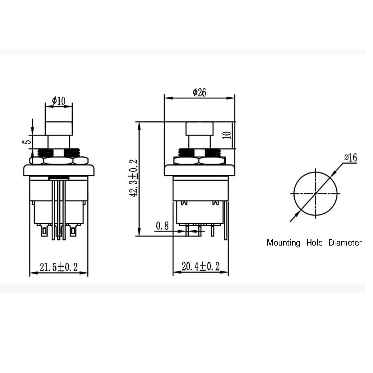 3PDT-9-PIN-Electric-LED-Guitar-Effects-Stomp-Switch-Pedal-Box-Foot-True-Bypass-1667235