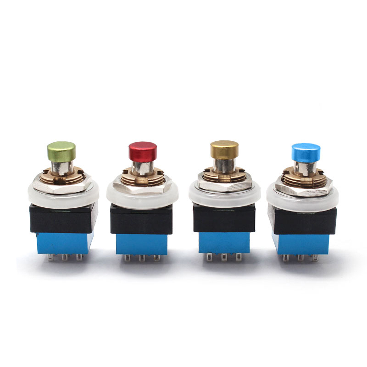 3PDT-9-PIN-Electric-LED-Guitar-Effects-Stomp-Switch-Pedal-Box-Foot-True-Bypass-1667235