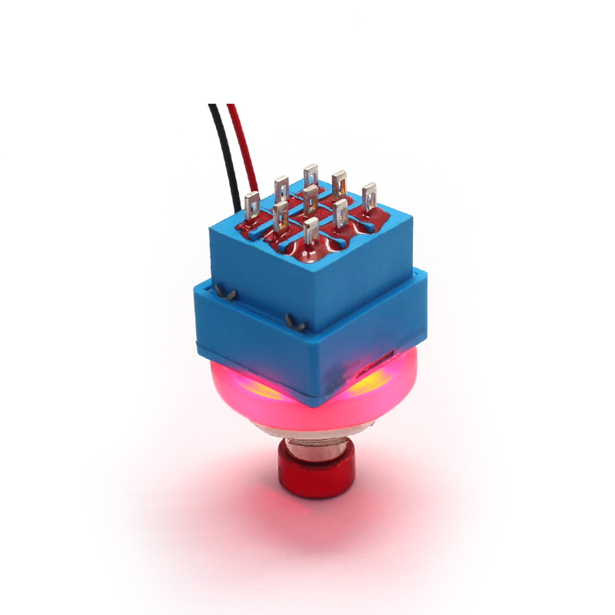 3PDT-9-PIN-Electric-LED-Guitar-Effects-Stomp-Switch-Pedal-Box-Foot-True-Bypass-1667235