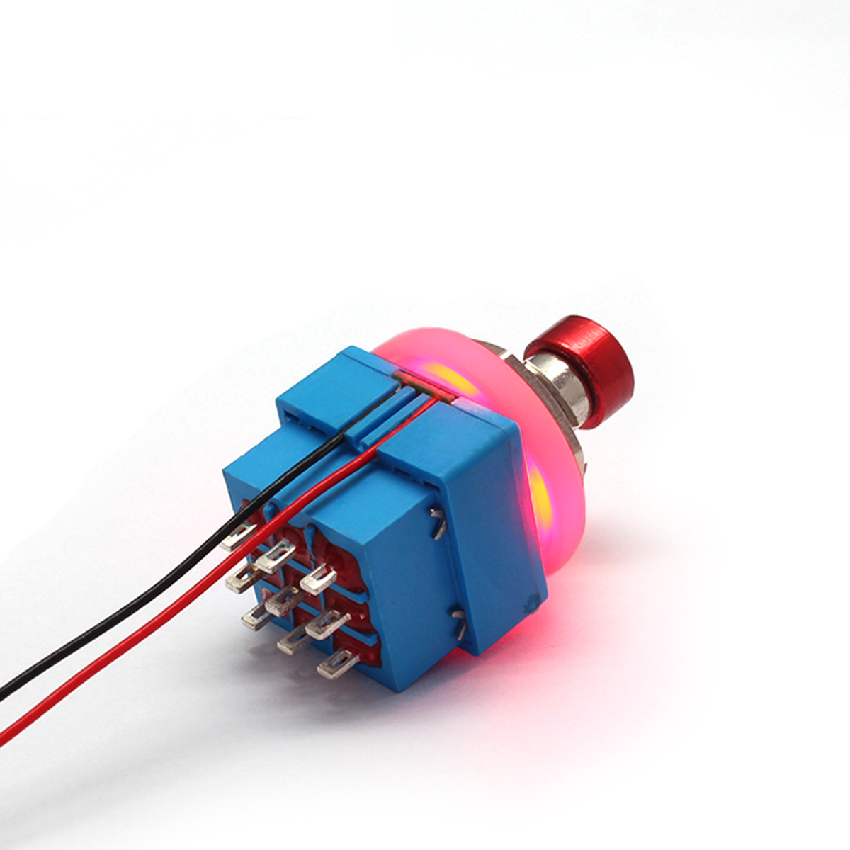 3PDT-9-PIN-Electric-LED-Guitar-Effects-Stomp-Switch-Pedal-Box-Foot-True-Bypass-1667235