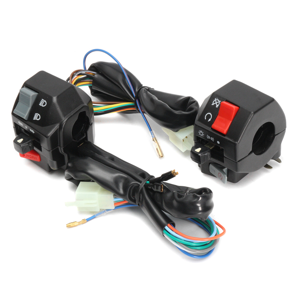 Motorcycle-78inch-22mm-12V-Handlebar-Switch-Horn-Turn-Signal-Headlight-Electrical-Start-1181187