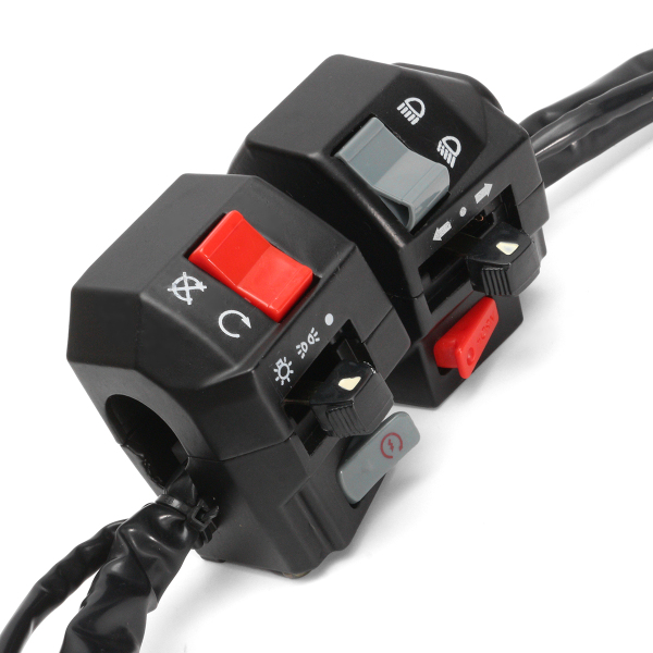 Motorcycle-78inch-22mm-12V-Handlebar-Switch-Horn-Turn-Signal-Headlight-Electrical-Start-1181187