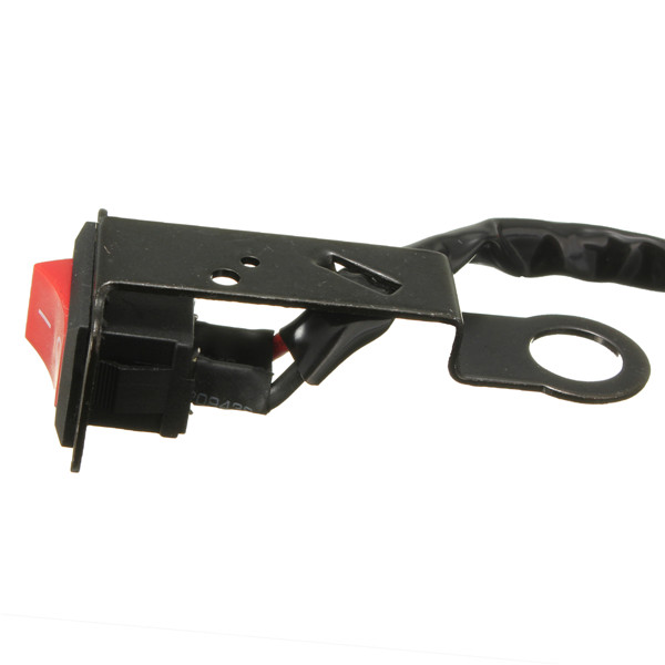 Motorcycle-ATV-Quad-Bike-Headlight-OnOff-Switch-Rear-View-Mirror-Wire-977386