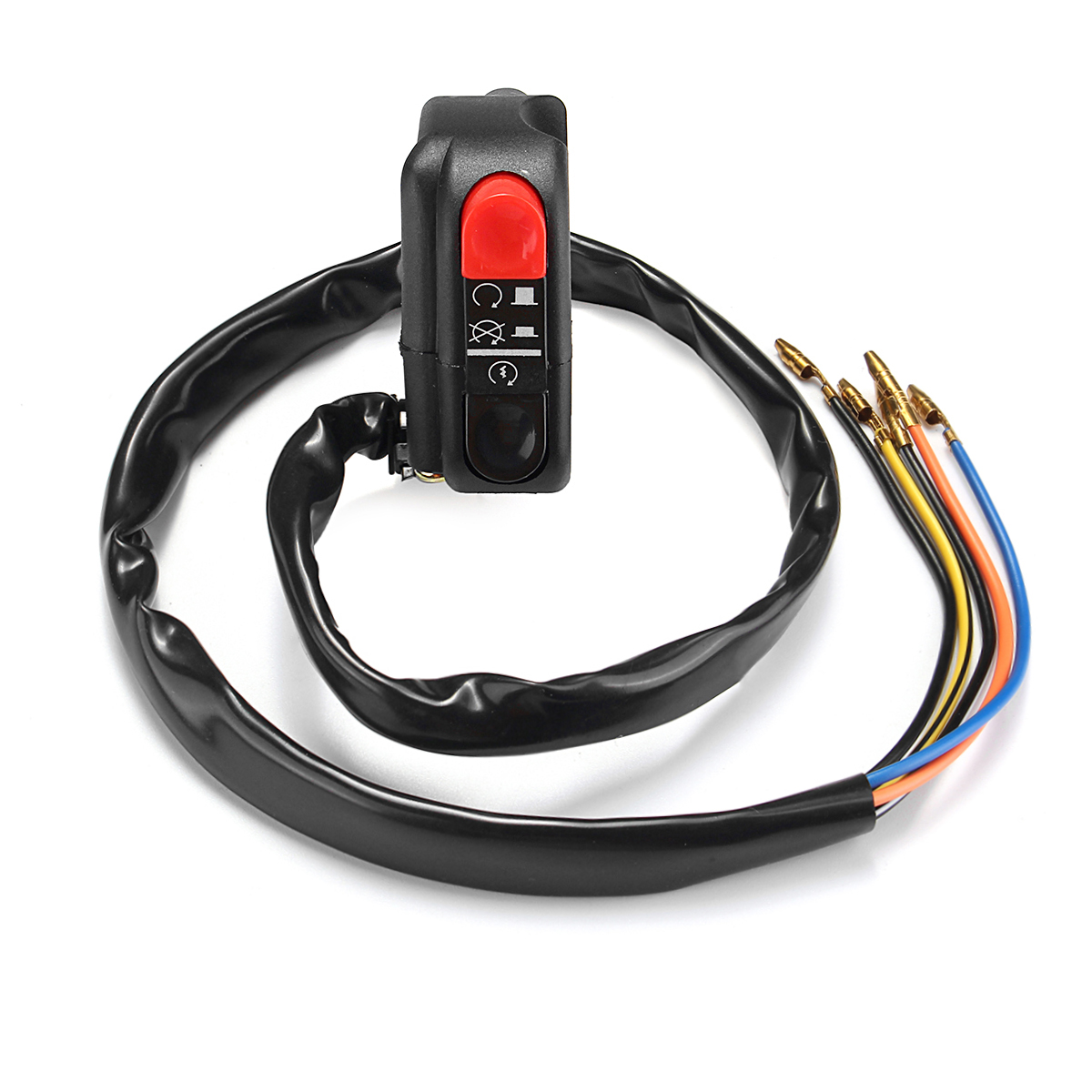 Motorcycle-OnOff-Button-Switch-Ignition-Engine-Stop-Light-Horn-For-HondaHarley-Bike-1341549