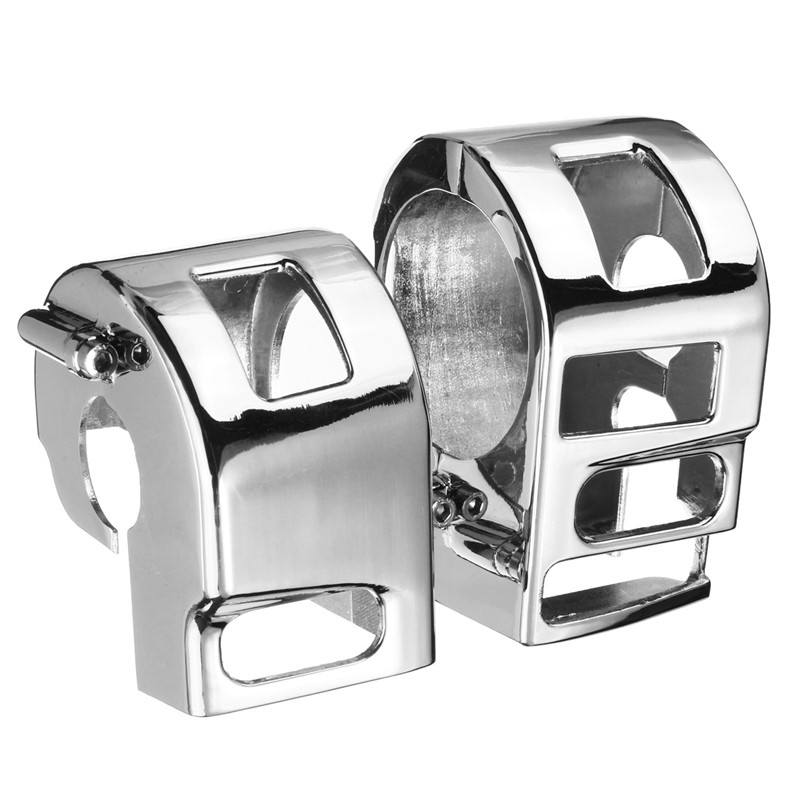 Motorcycle-Switch-Housings-Cover-Chrome-For-Yamaha-XVS-V-Star-XV1100-1044203