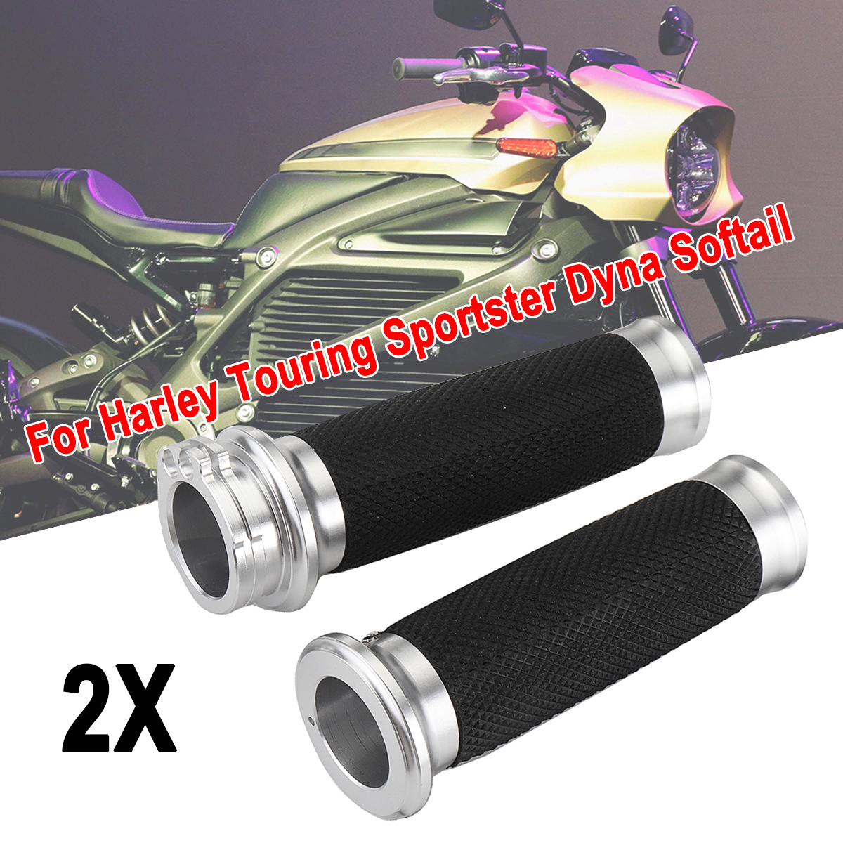 1-Inch-25mm-Motorcycle-Handle-Bar-Hand-Grip-For-Harley-Davidson-Touring-Sportster-XL883-Dyna-For-Hon-1601643