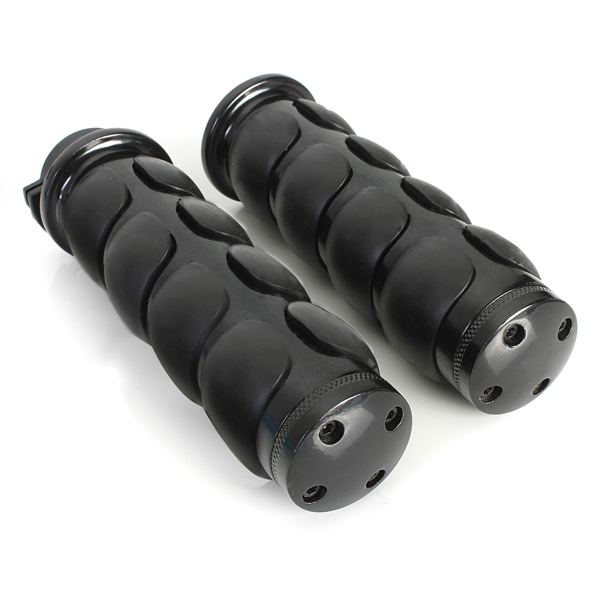 1-Inch-Motorcycle-Handlebar-Grips-For-Harley-Honda-Yamaha-Suzuki-941226
