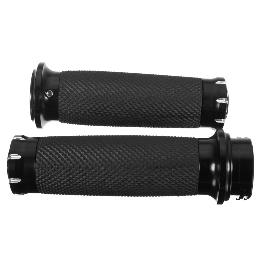 1quot25mm-Hand-Grip-Motorcycle-Handlebar-For-Harley-TouringSportsterDynaSoftail-1288876