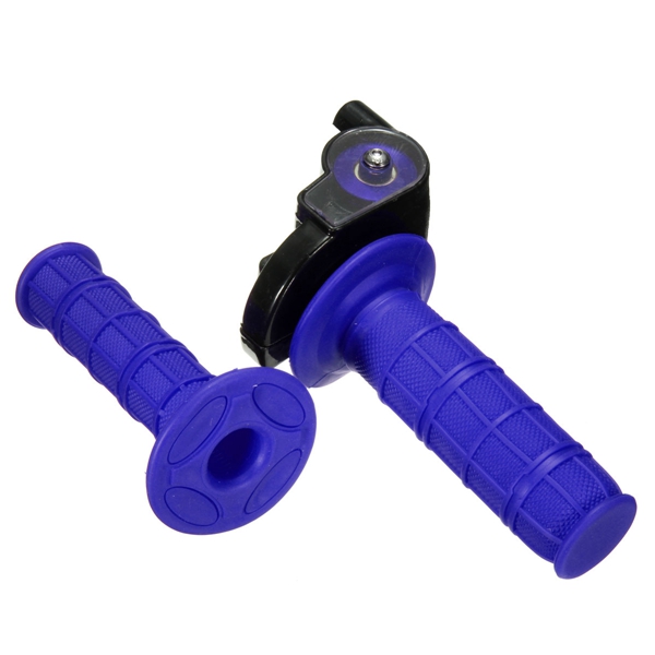 22mm-Throttle-Grips-Twist-With-Cable-Quick-Action-For-140cc-150cc-Pit-Dirt-Bike-Blue-1049674