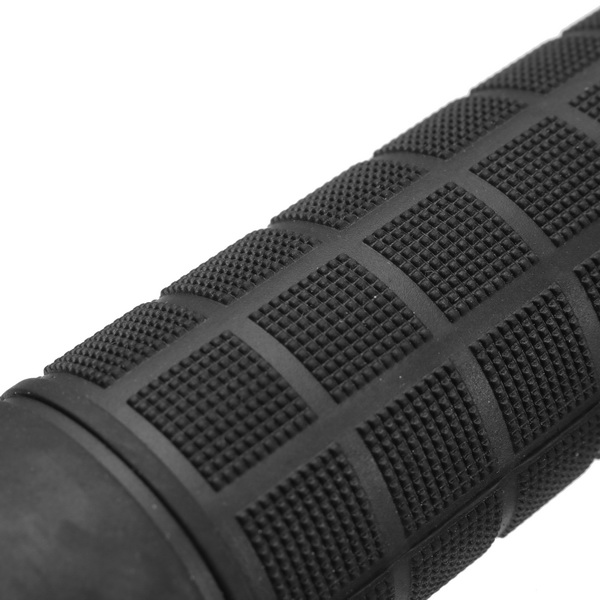 22mm087in-Pair-Motorcycle-Handlebar-Grips-Handlebar-Black-Rubber-1127682