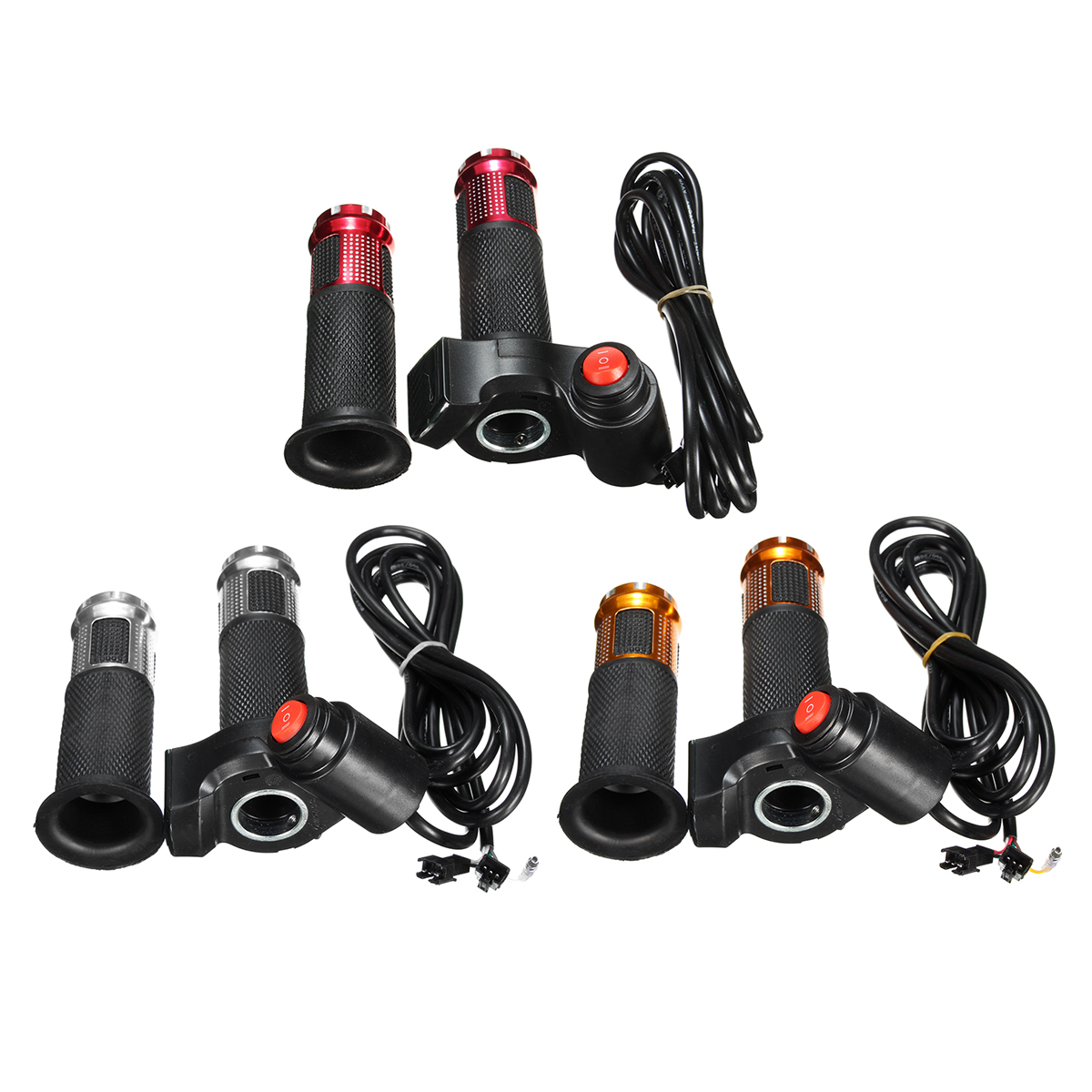 24V-36V-48V-3-Speed-E-bike-Scooter-Throttle-Grip-Handlebar-LED-Digital-Meter-1141603
