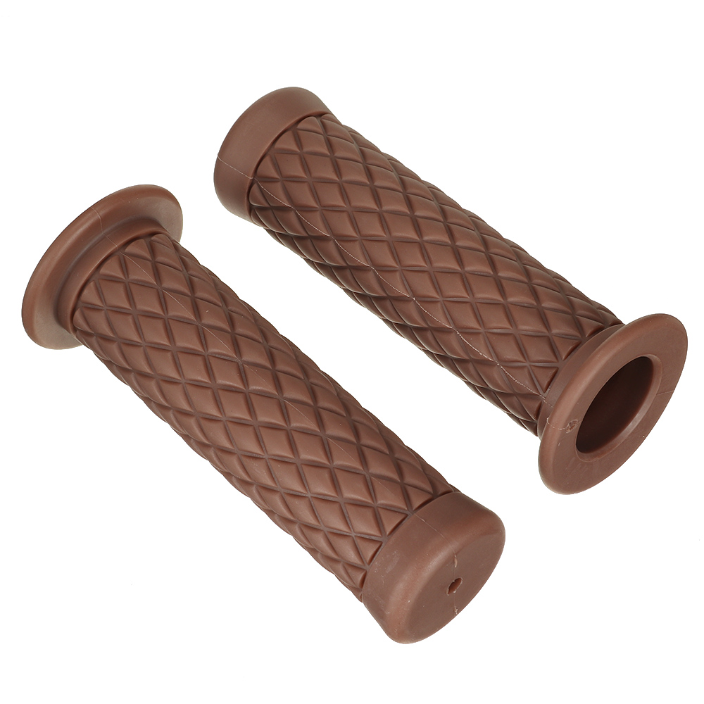 25mm-Motorcycle-Handlebar-Hand-Grip-Black-Cafe-Racer-Bubber-Clubman-Custom-For-HondaHarley-1198241